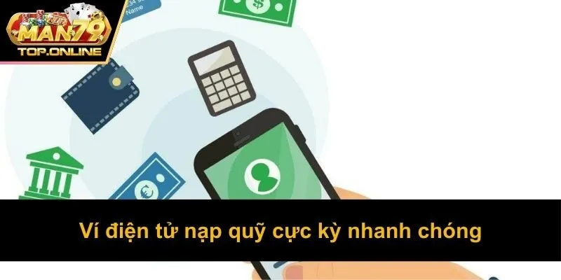 Ví điện tử xử lý quá trình cực kỳ nhanh gọn