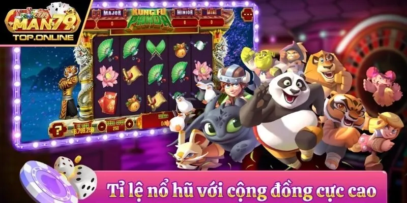 Quay hũ nổ thưởng giữ chân người chơi nhờ sức hút khủng
